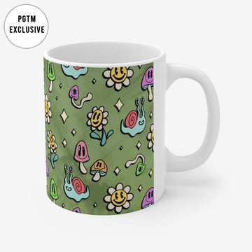 Trippy Garden Coffee Mug